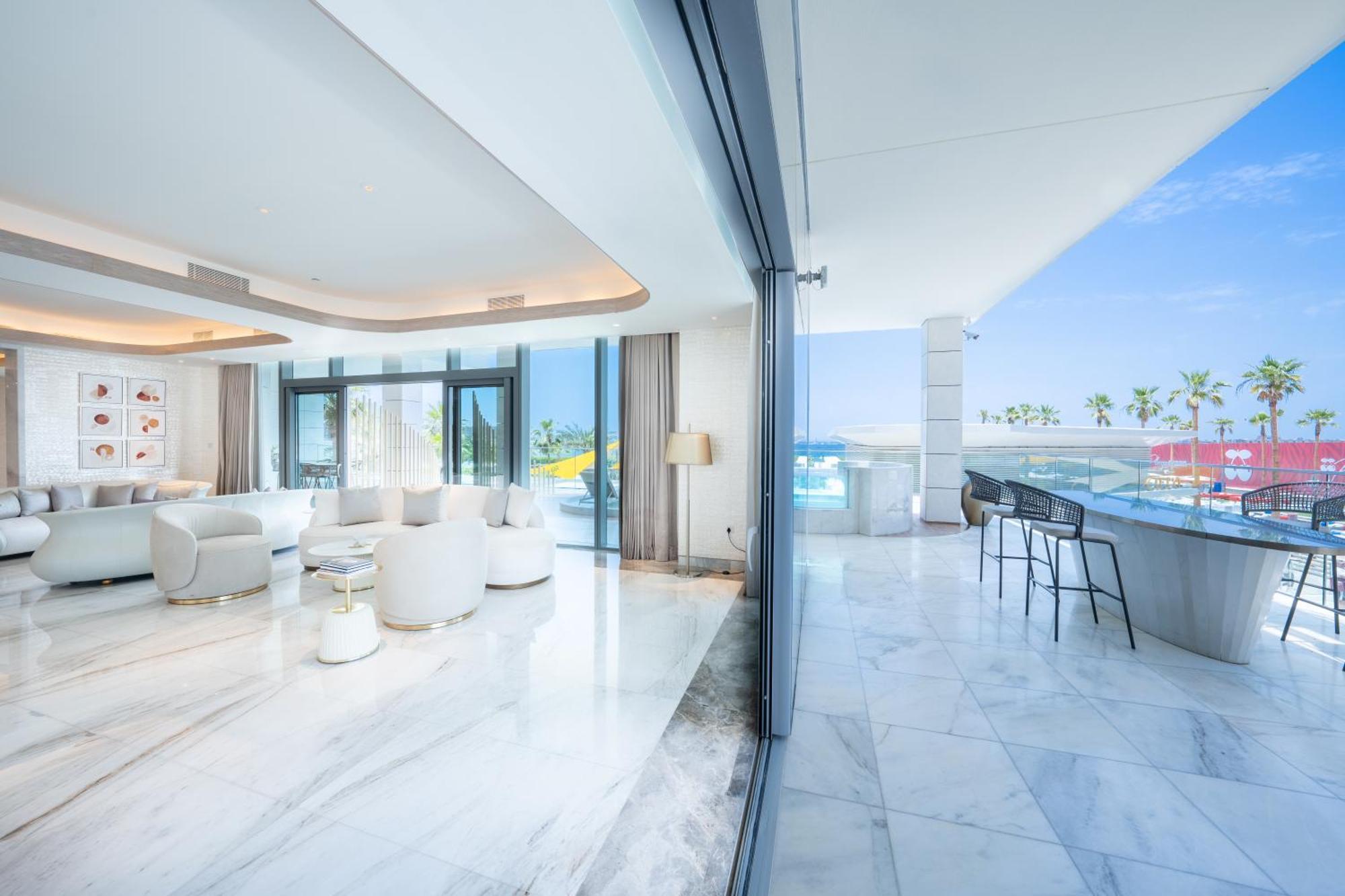 ホテル Five Luxe ドバイ エクステリア 写真 Interior of the penthouse
