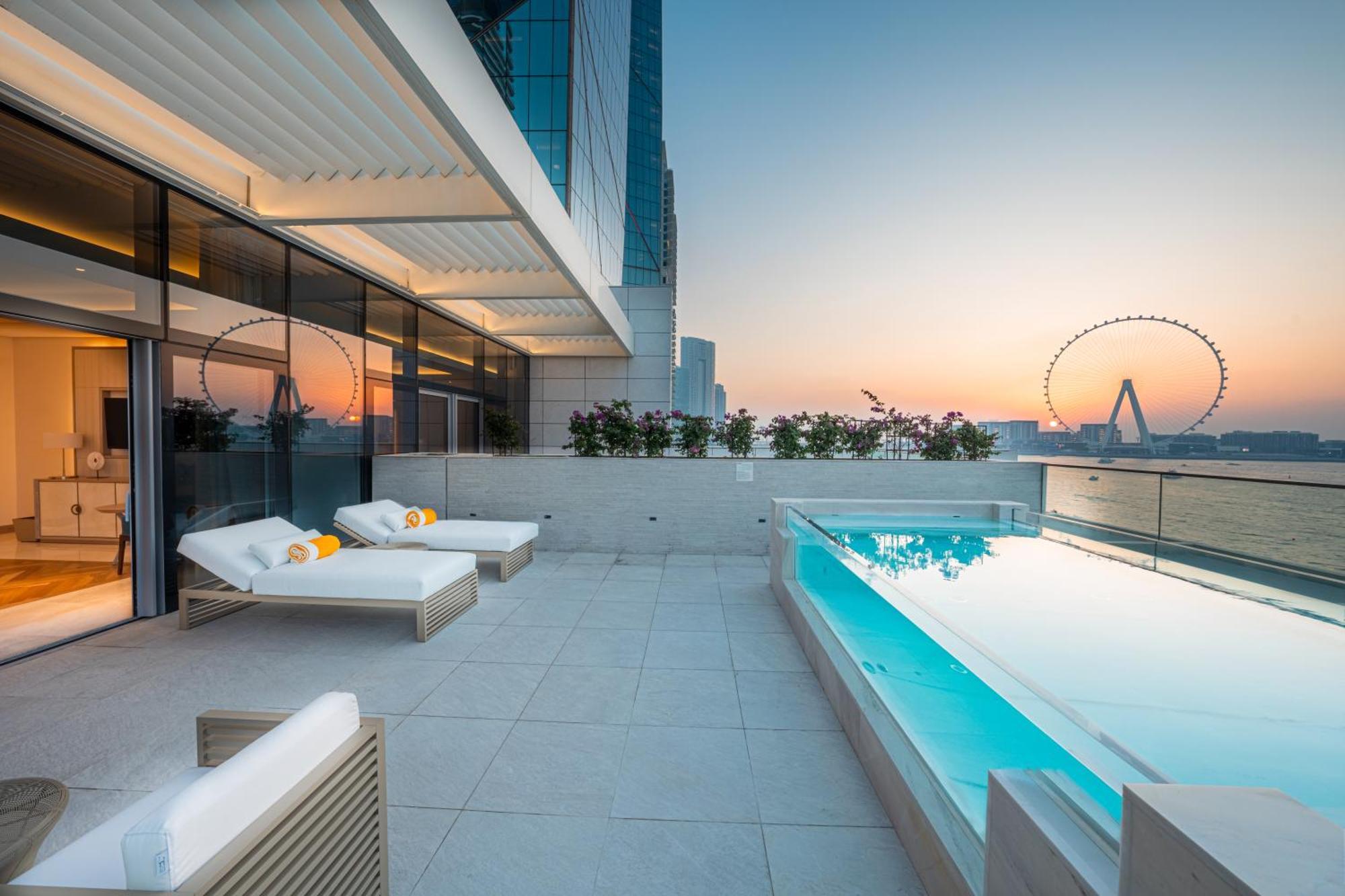 ホテル Five Luxe ドバイ エクステリア 写真 The Address Sky View