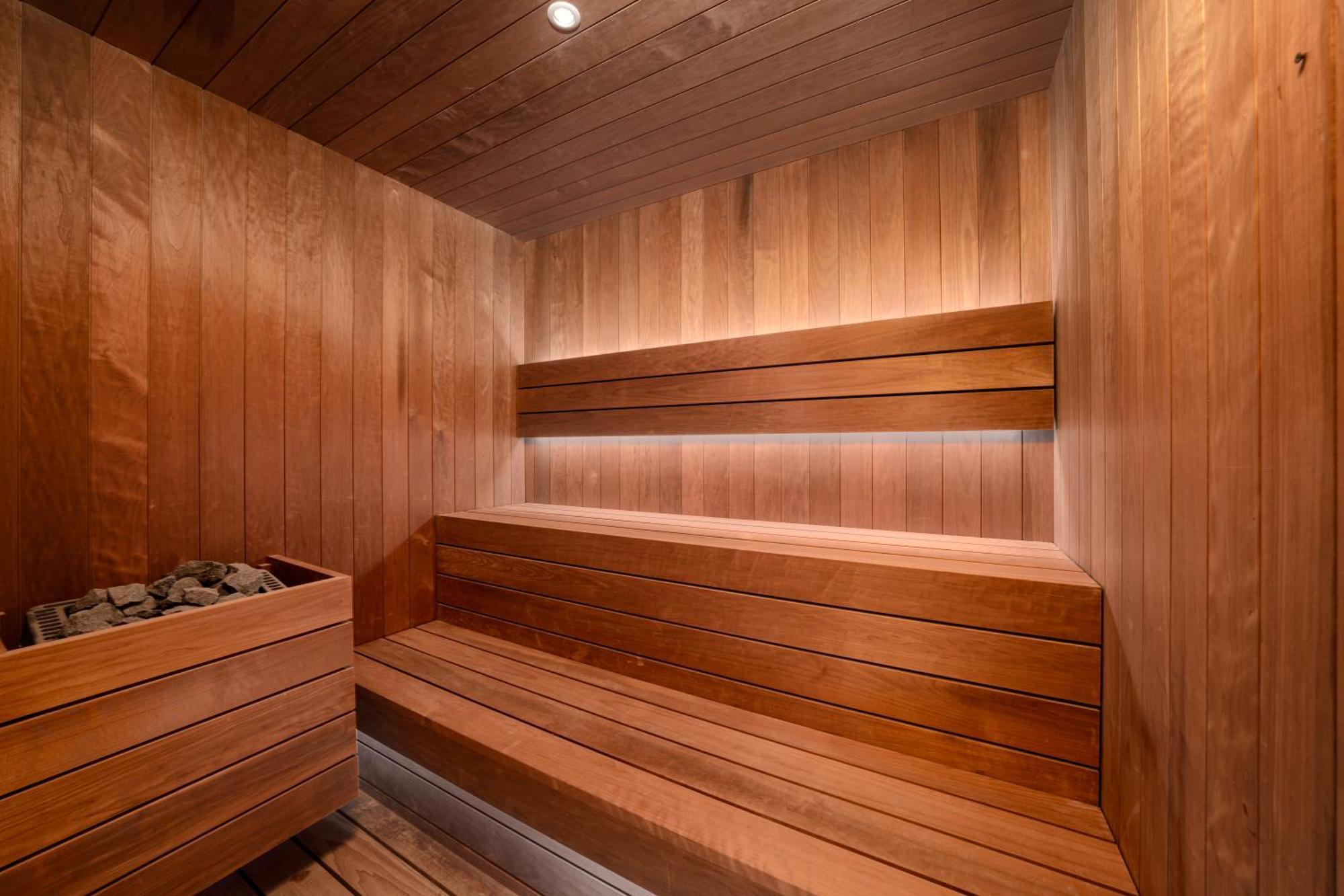 ホテル Five Luxe ドバイ エクステリア 写真 A modern Finnish sauna